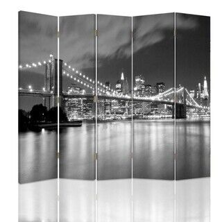 Rumdeler Dobbeltsidet, Panorama af Brooklyn Bridge - (180x170)