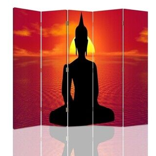 Rumdeler Dobbeltsidet, Buddha Meditation Zen Spa - (180x170)