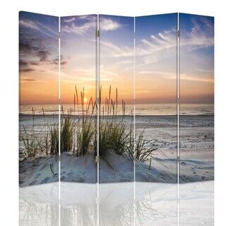 Rumdeler Dobbeltsidet, Hav Strand Solnedgang - (180x170)