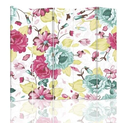 Rumdeler Dobbeltsidet, Blomster Farve - (180x170)