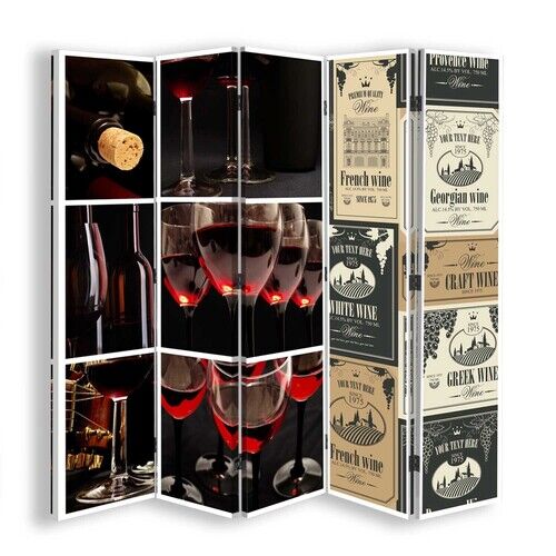 Rumdeler Dobbeltsidet PIN IT, Variationer over temaet vin - (180x170)