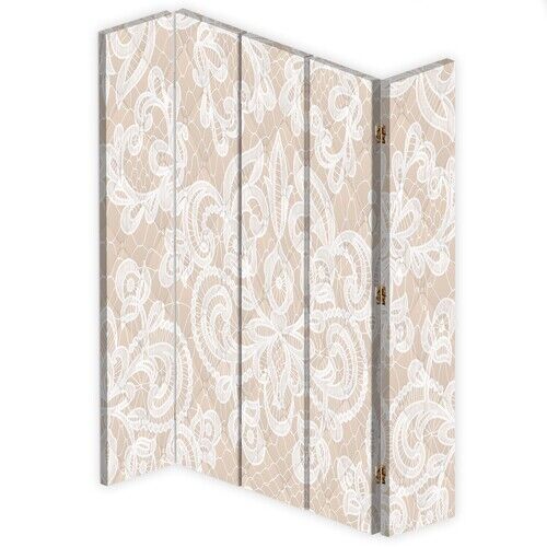 Rumdeler Dobbeltsidet roterbar, Elegant retro-beige - (180x170)