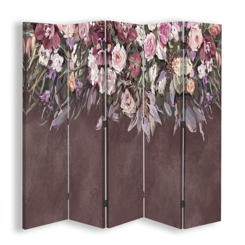 Rumdeler Dobbeltsidet roterbar, Tilgroede blomster - (180x170)