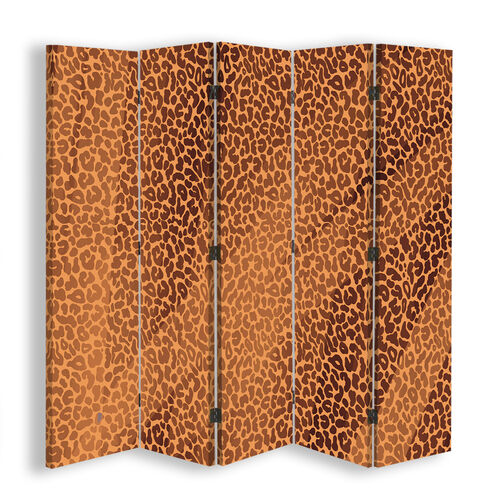 Rumdeler Dobbeltsidet roterbar, Leopard Leopard Selvklæbende Mønster - (180x170)