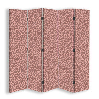 Rumdeler Dobbeltsidet roterbar, Leopard Leopard Selvklæbende Mønster - (180x170)