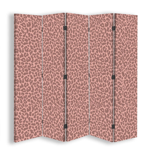 Rumdeler Dobbeltsidet roterbar, Leopard Leopard Selvklæbende Mønster - (180x170)