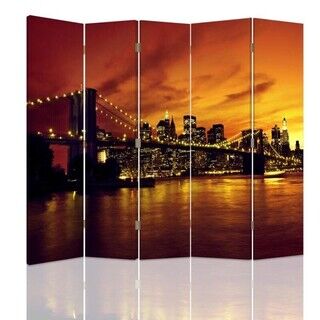 Rumdeler Dobbeltsidet roterbar, New York Bridge - (180x170)