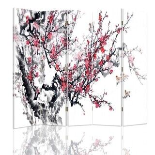 Rumdeler Dobbeltsidet roterbar, Japanske kirsebærblomster - (180x170)