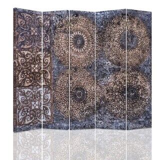 Rumdeler Dobbeltsidet roterbar, Mandala Boho - (180x170)