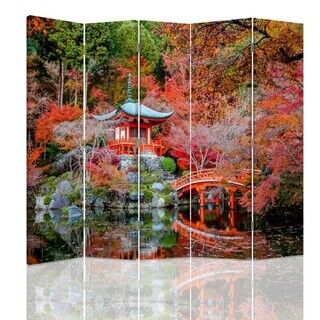 Rumdeler Dobbeltsidet roterbar, Japansk have - (180x170)