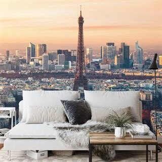 Fototapet Panorama Af Paris