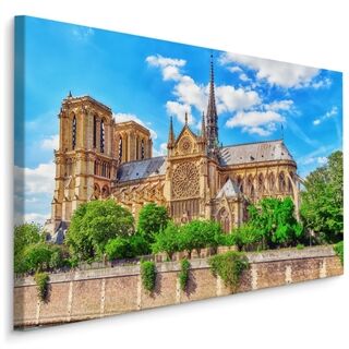 Lærred Notre Dame-Katedralen I Paris