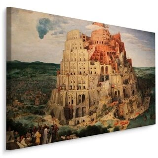 Lærred Pieter Bruegel The Tower Of Babel Reproduktion