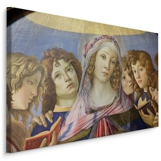 Lærred Sandro Botticelli &amp;quot;Madonna Of The Pomergate&amp;quot; Reproduktion