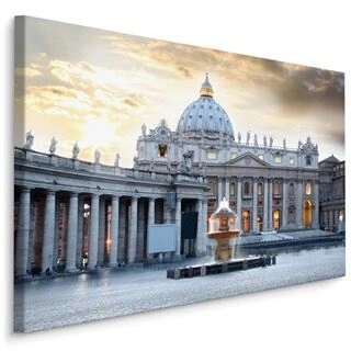 Lærred Peterskirken I Vatikanet