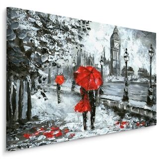 Canvas print Lovers in London LB-1292-C