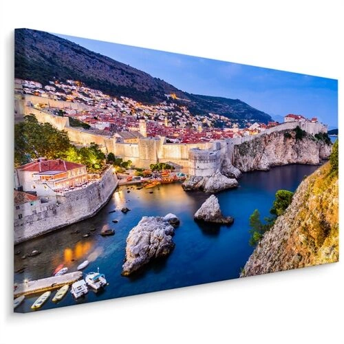 Lærred Dubrovnik By, Kroatien