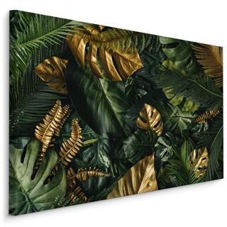 Canvas print Colourful mixture of leaves LB-1640-C