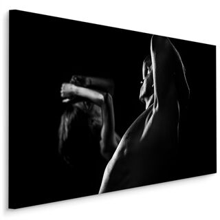 Canvas print Couple working out LB-1783-C