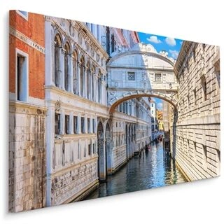 Lærred Bro I Venedig