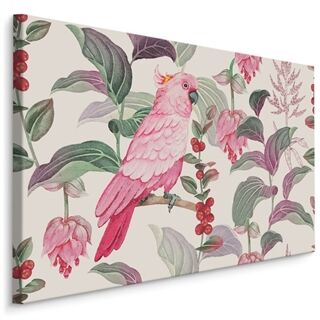 Canvas print Of Tropical Pink Parrot LB-838-C
