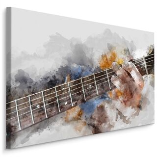 Canvas print Abstract Guitar In Hands LB-855-C