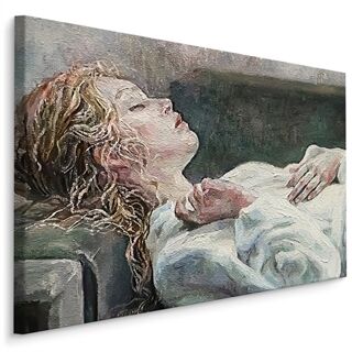 Canvas print Sleeping Young Woman LB-960-C