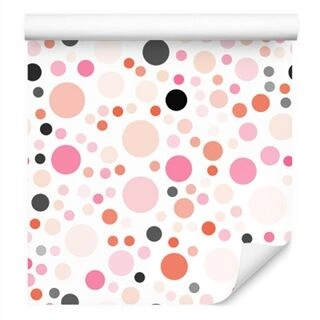 Wallpaper Colorful Dots Non-Woven 53x1000