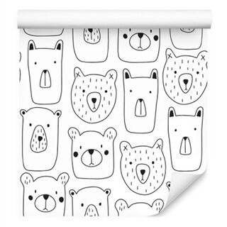 Wallpaper For Children - Bears Non-Woven 53x1000