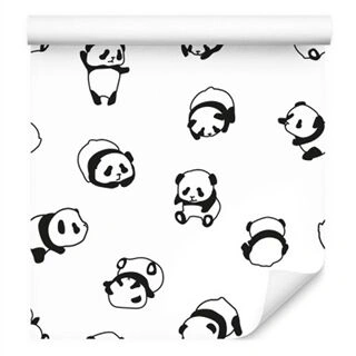 Wallpaper Friendly Pandas Non-Woven 53x1000