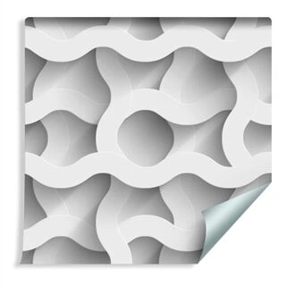 Wallpaper Abstraction Waves 3D Non-Woven 53x1000