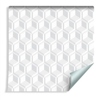 Wallpaper Abstraction Ornamental Pattern 3D Effect Non-Woven 53x1000