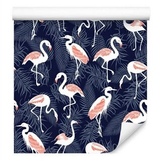 Wallpaper Flamingos Non-Woven 53x1000