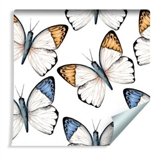 Wallpaper For Children - Exotic Butterflies Non-Woven 53x1000