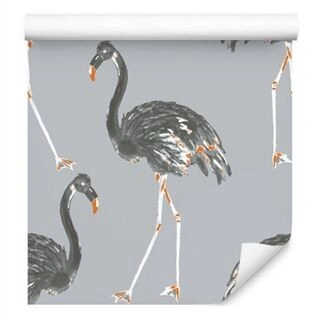 Wallpaper Flamingos As Painted Non-Woven 53x1000