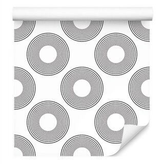Wallpaper Geometric - Circles Non-Woven 53x1000