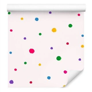 Wallpaper Minimalist Polka Dots Non-Woven 53x1000