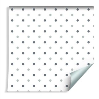 Wallpaper Delicate Gray Dots Non-Woven 53x1000