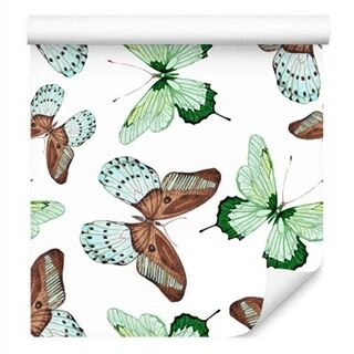 Wallpaper Butterflies. Nature. Nature Non-Woven 53x1000