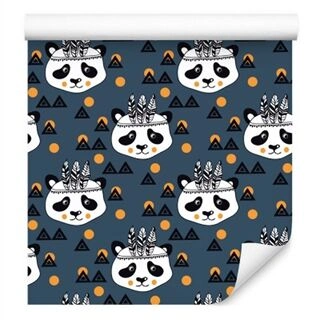Wallpaper Panda Indians Non-Woven 53x1000
