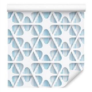 Wallpaper Optical Geometric 3D For The Bedroom Non-Woven 53x1000