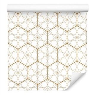 Wallpaper Geometric - Hexagons Non-Woven 53x1000