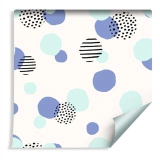 Wallpaper Colorful Abstract Dots Non-Woven 53x1000