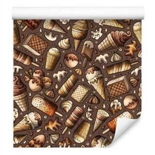 Wallpaper Chocolate Sweets Non-Woven 53x1000