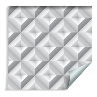 Wallpaper Geometric Abstraction - 3D Effect Non-Woven 53x1000