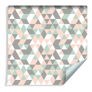 Wallpaper Geometric - Colorful Non-Woven 53x1000