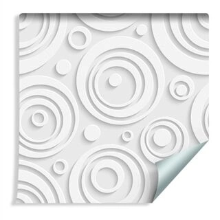 Wallpaper Geometric - Bright Circles Non-Woven 53x1000