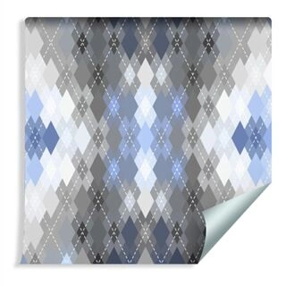Wallpaper Geometric - Argyle Pattern Non-Woven 53x1000