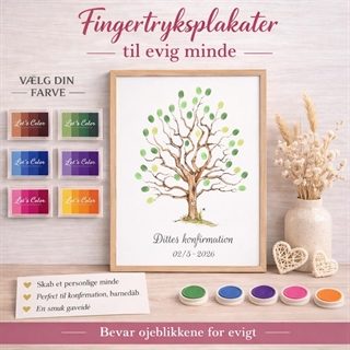 Fingeraftryks plakater