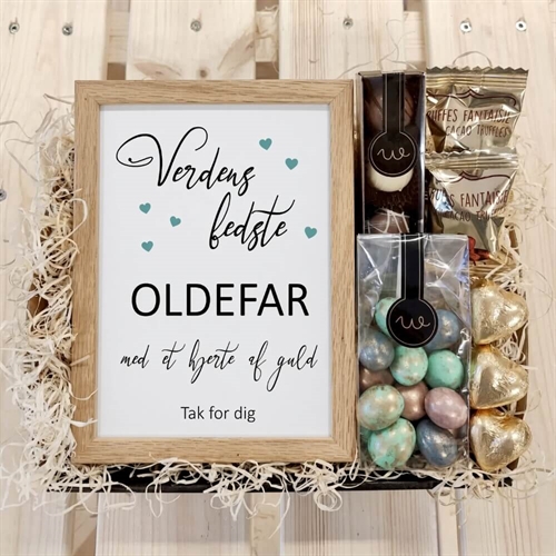 Verdens bedste oldefar gavekurv